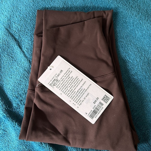 LULULEMON NWT Wunder Train High-Rise Tight 28" leggings for women gym workout - Picture 7 of 7